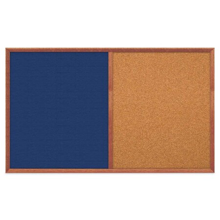 United Visual Products Slim Style Indoor Enclosed Corkboard, 24 UV502SC-GOLD-ULTMAR